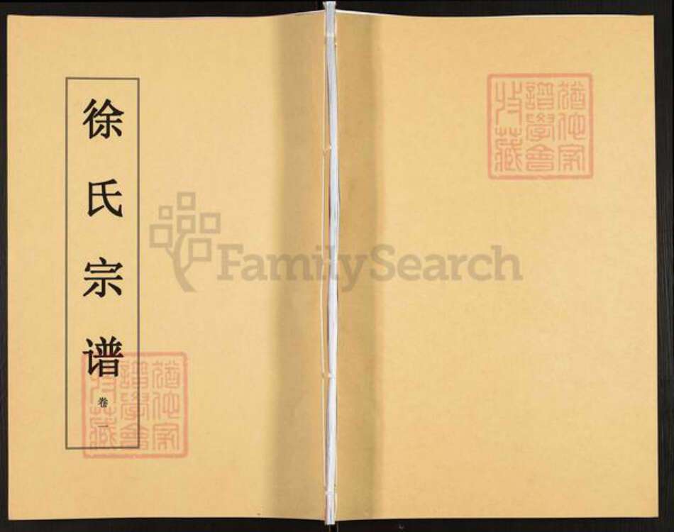 安徽省合肥市巢湖市黄麓镇徐氏五凤堂族谱-徐氏宗谱.pdf电子版缩略图