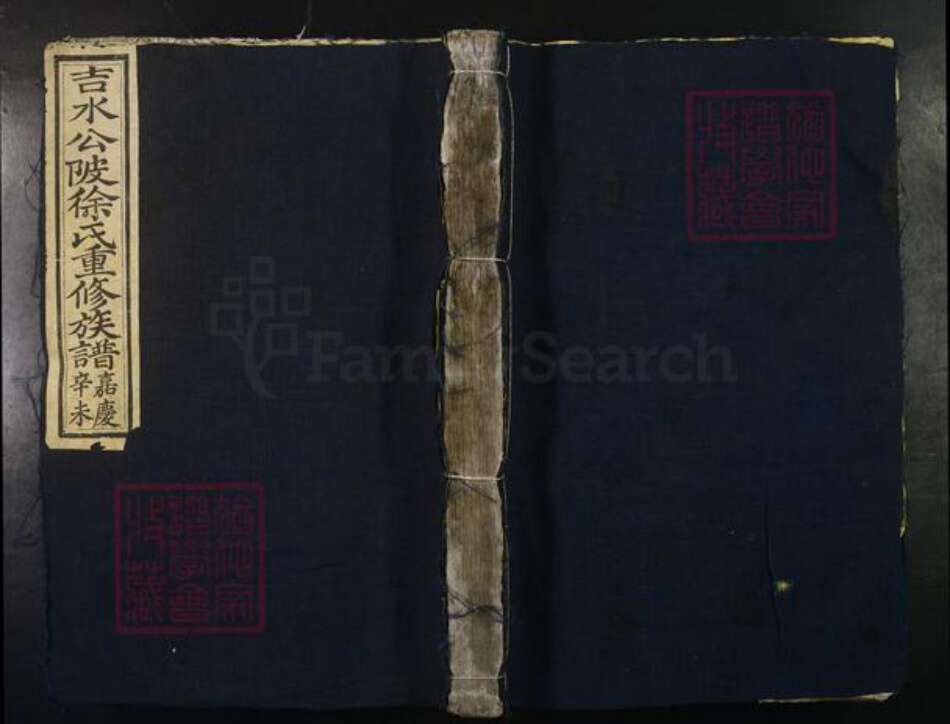 江西省吉安市吉水县徐氏族谱-吉水公陂徐氏重修族谱[不分卷].pdf电子版缩略图