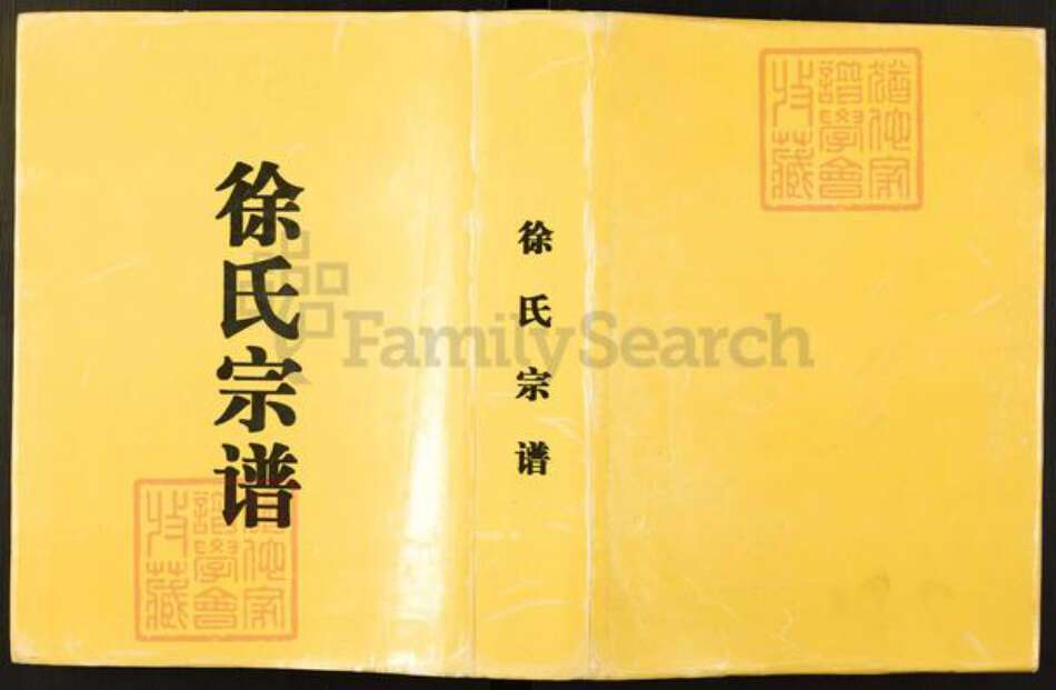 江苏省盐城市徐氏族谱-徐氏宗谱.pdf电子版缩略图