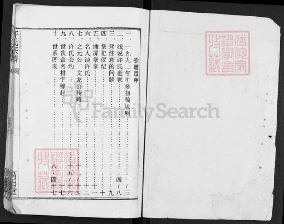 江苏省盐城市阜宁县益林镇许氏高阳堂族谱-许氏宗谱.pdf电子版预览图1