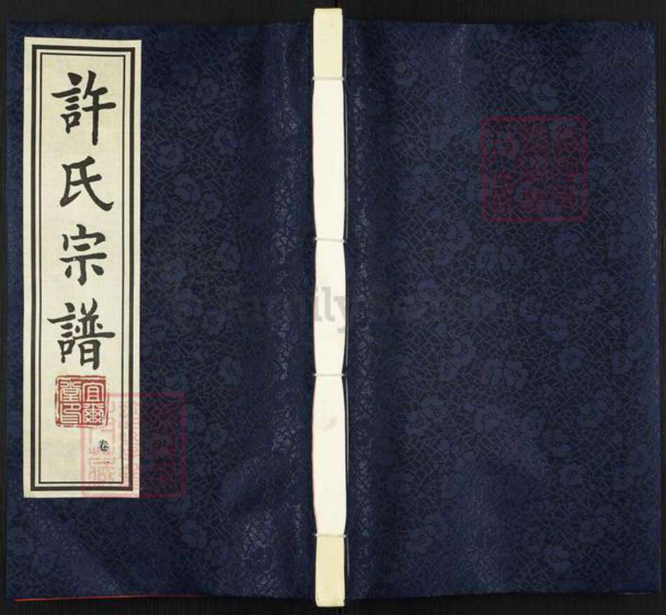 江苏省徐州市新沂市新安街道许氏宜尔堂族谱-许氏宗谱.pdf电子版缩略图