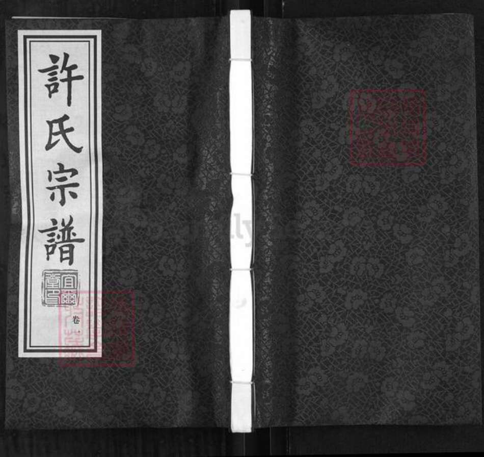 江苏省无锡市新吴区许氏宜尔堂族谱-许氏宗谱.pdf电子版缩略图