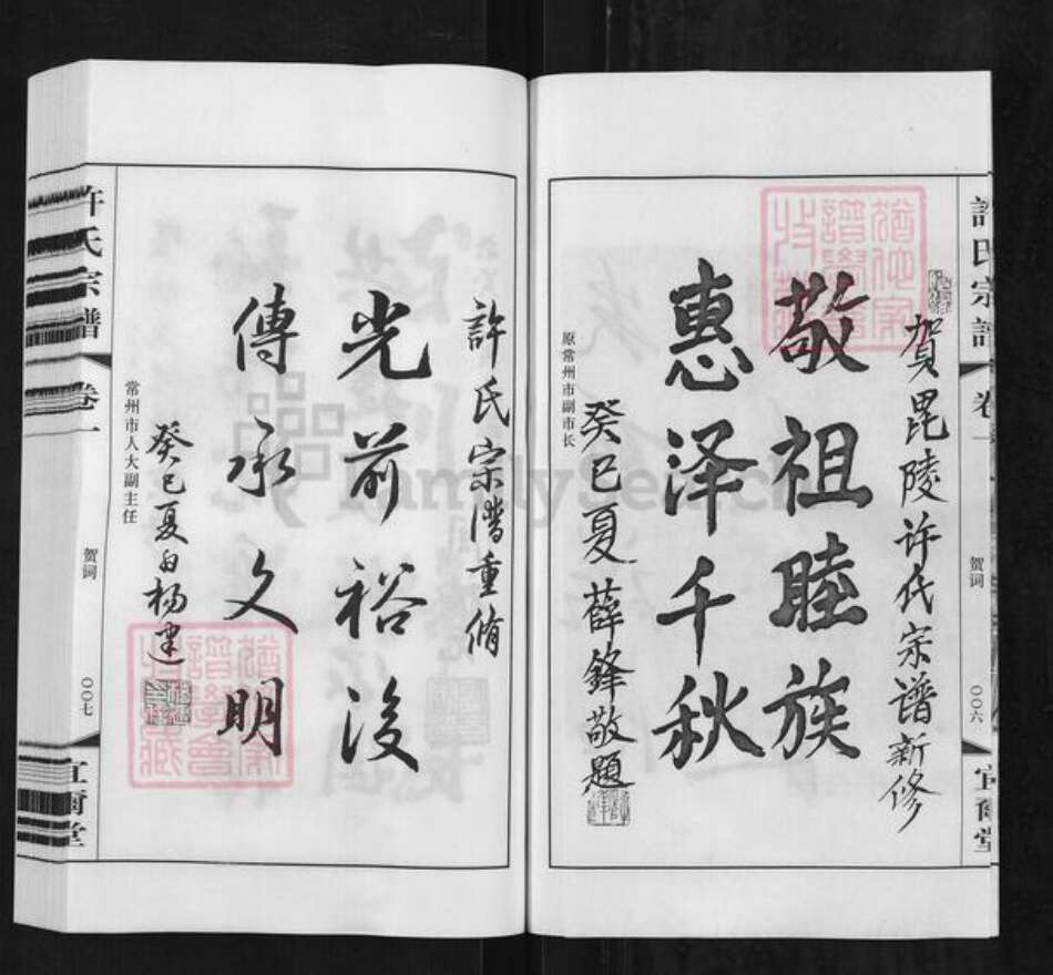 江苏省无锡市新吴区许氏宜尔堂族谱-许氏宗谱.pdf电子版预览图5