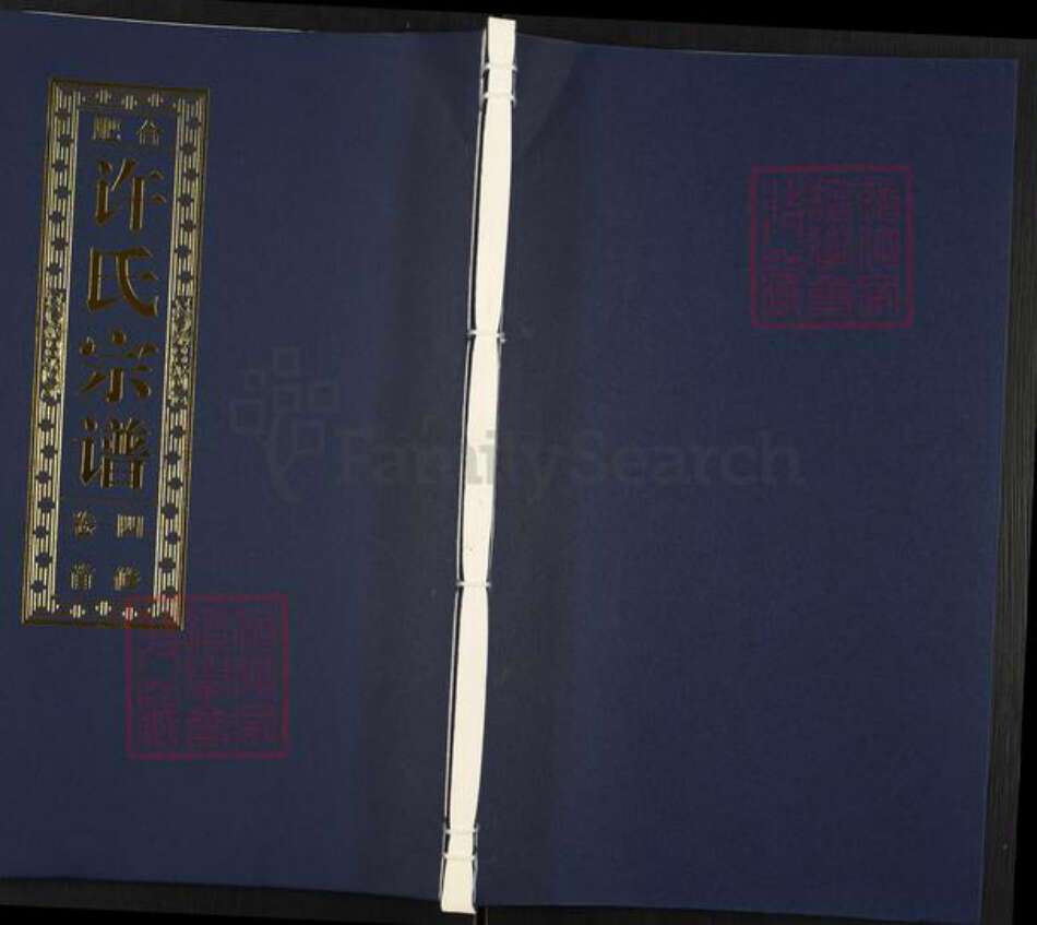 安徽省合肥市许氏敦本堂族谱-许氏宗谱.pdf电子版缩略图