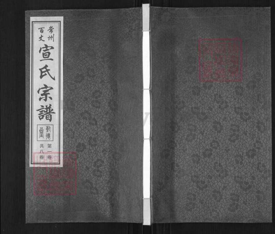 江苏省常州市新北区春江镇宣氏树德堂族谱-宣氏宗谱.pdf电子版