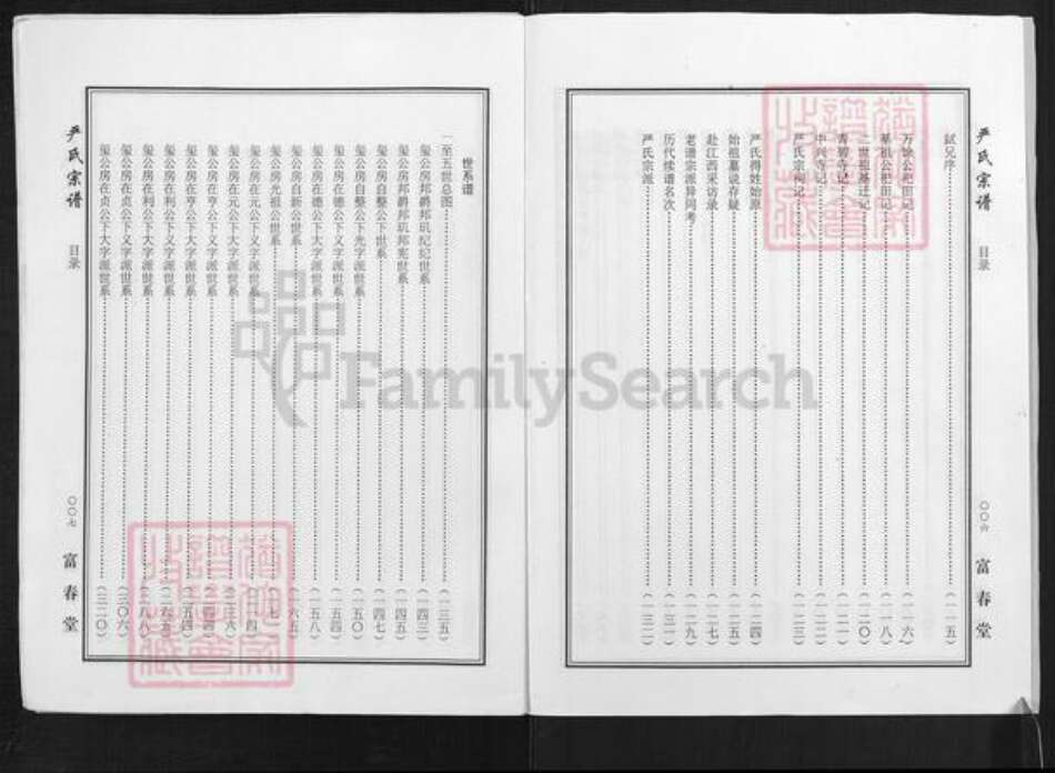 湖北省黄冈市麻城市宋端口镇严氏富春堂族谱-严氏宗谱.pdf电子版预览图4