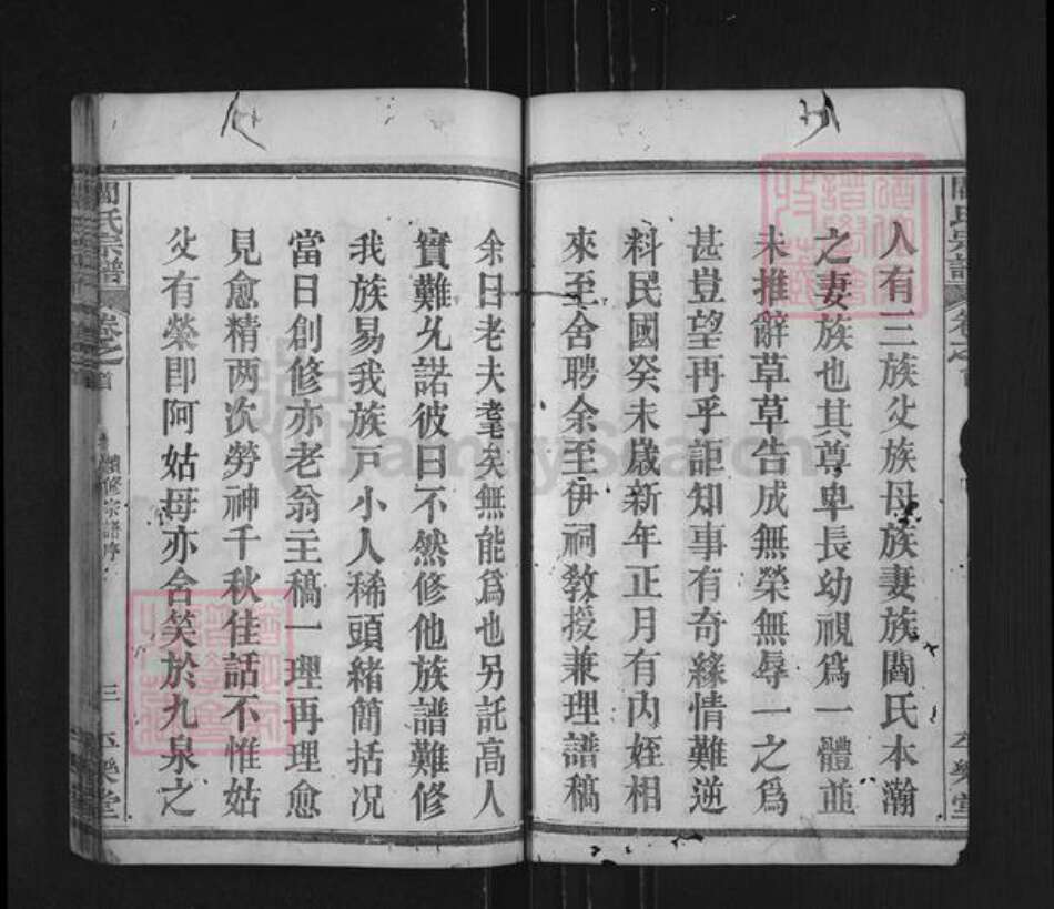 湖北省黄冈市麻城市阎氏平乐堂族谱-阎氏宗谱.pdf电子版预览图3