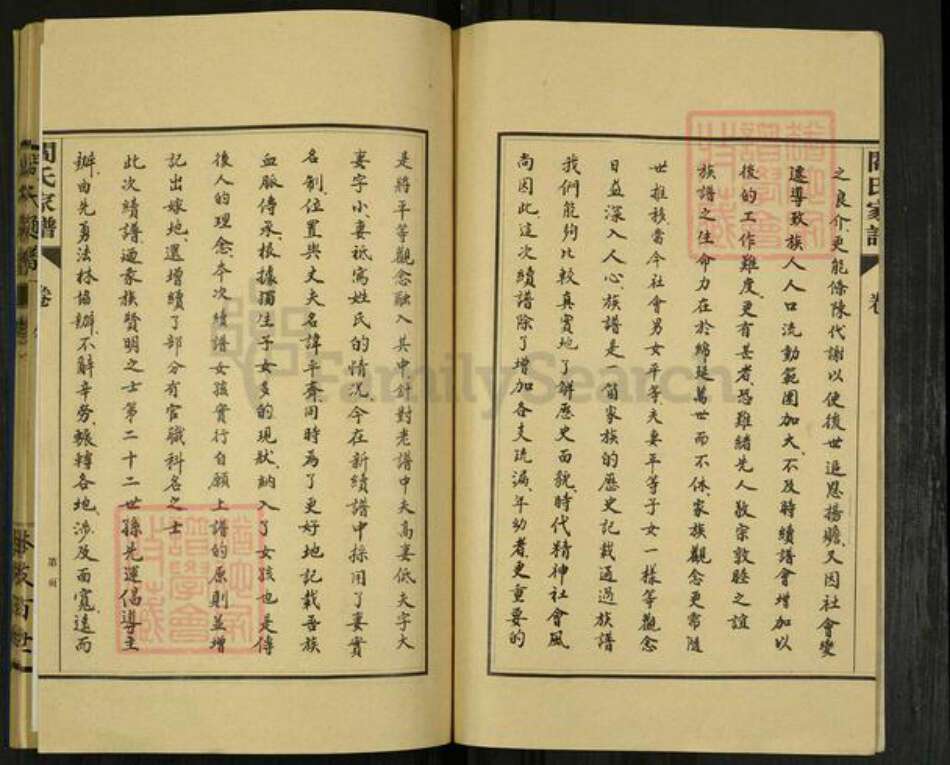 山东省菏泽市鄄城县闫什镇阎氏族谱-阎氏族谱.pdf电子版预览图2