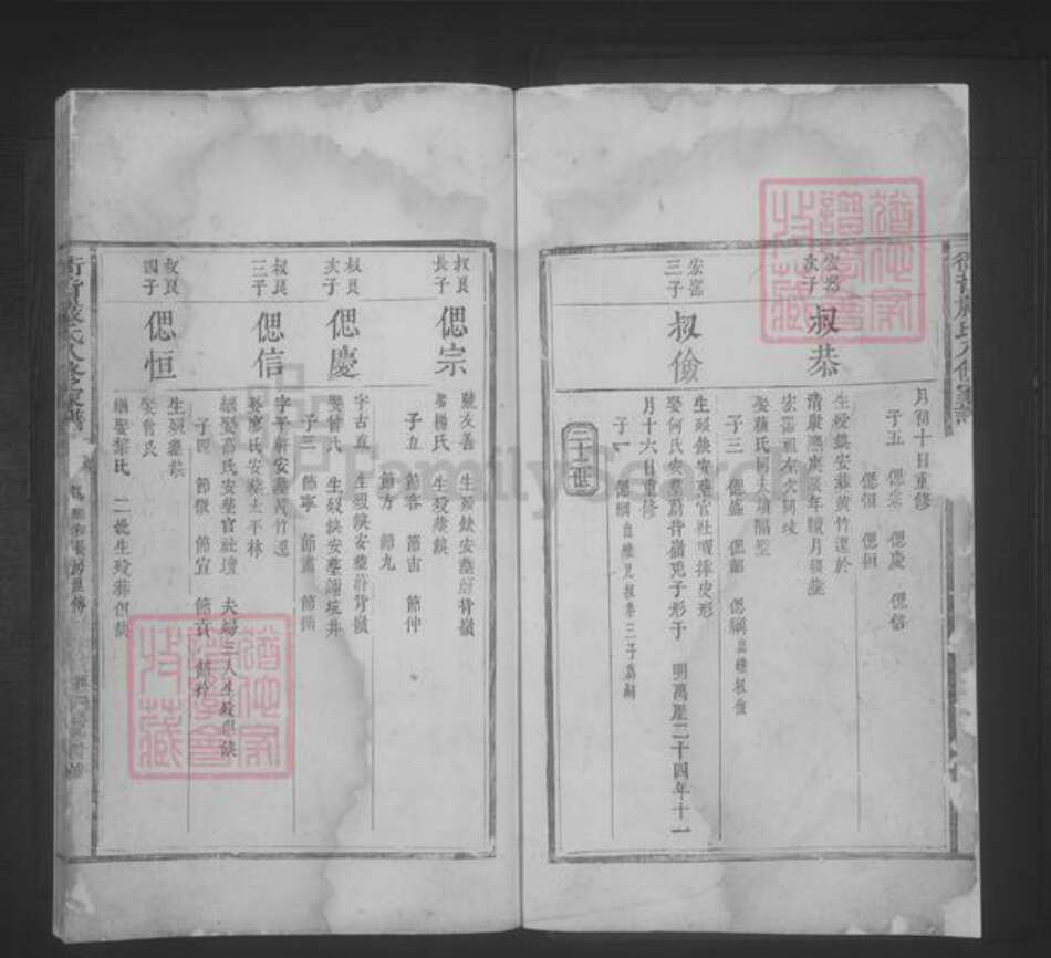 江西省严氏族谱-衙背严氏八修家谱 [不分卷].pdf电子版预览图2