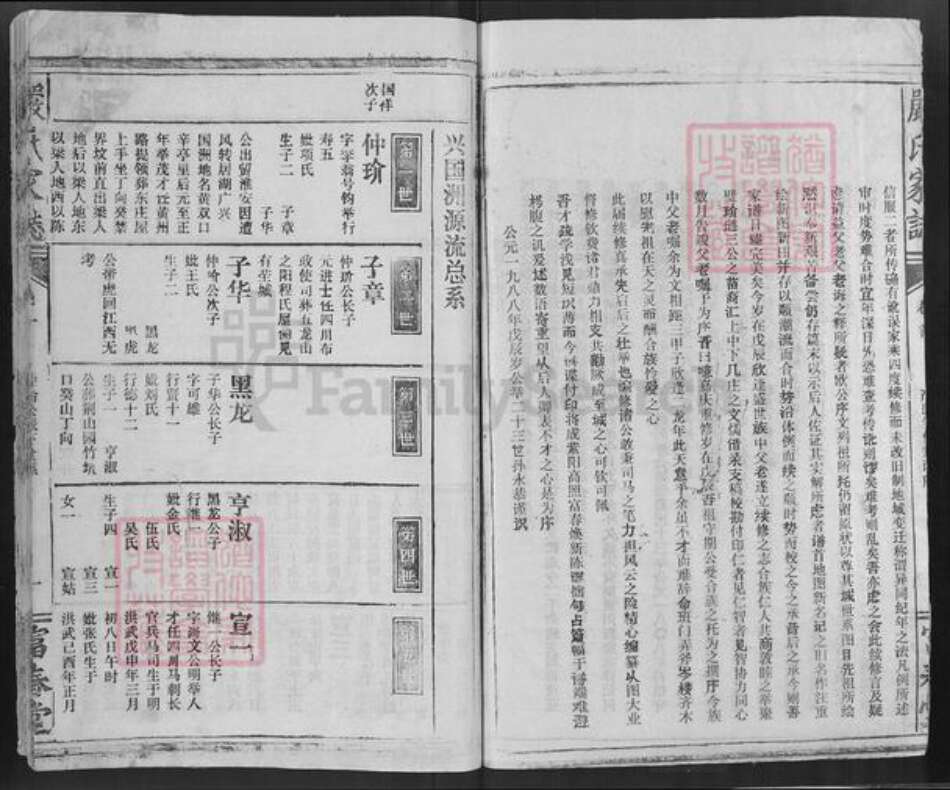 湖北省黄石市阳新县兴国镇严氏富春堂族谱-严氏宗谱.pdf电子版预览图2