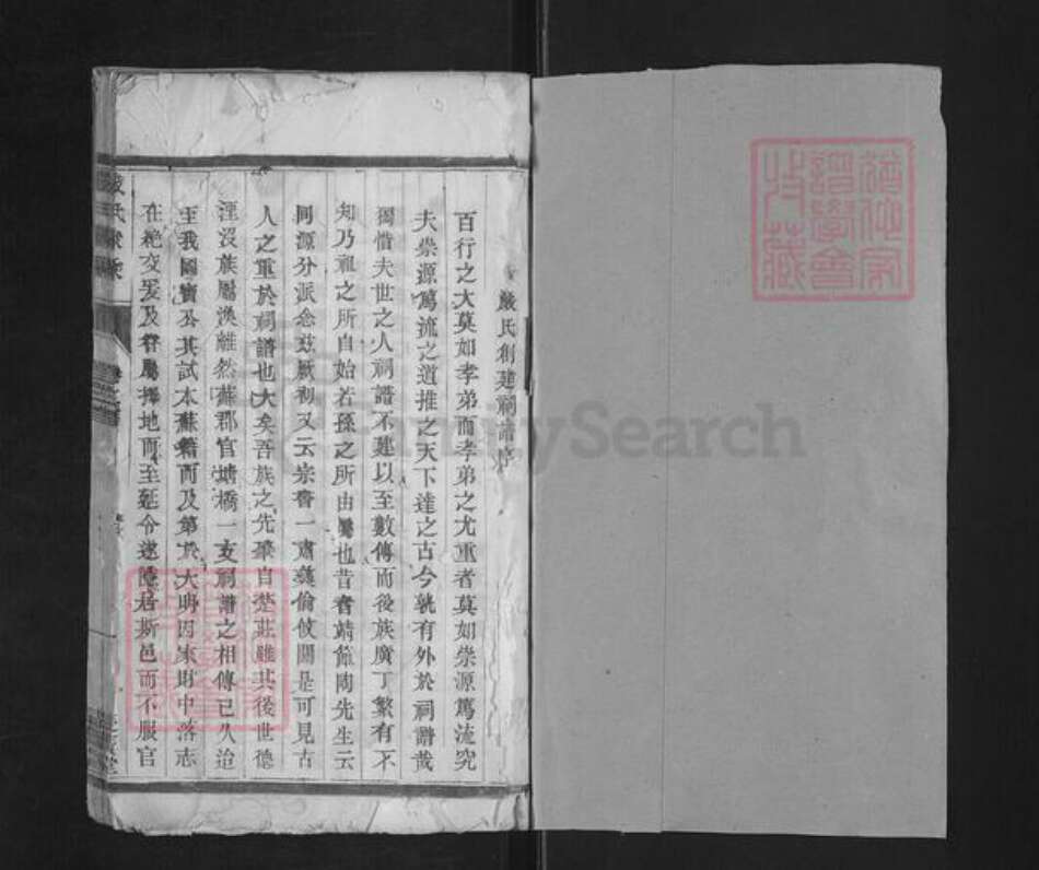 江苏省泰州市泰兴市新街镇严氏楚宝堂族谱-严氏家乘.pdf电子版预览图1