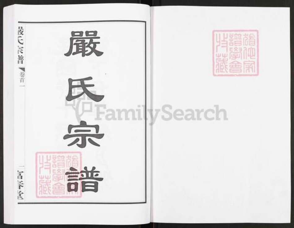 湖北省孝感市汉川市马口镇严氏富春堂族谱-严氏宗谱.pdf电子版预览图2