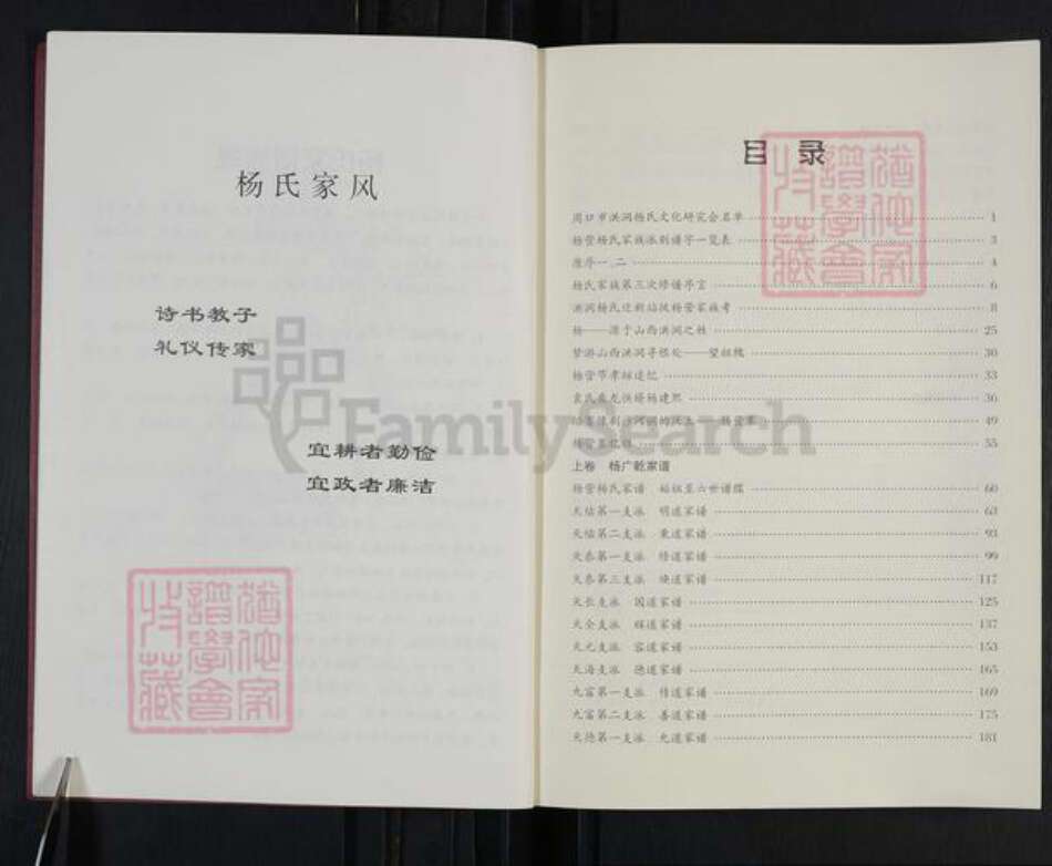 河南省周口市商水县黄寨镇杨氏四知堂族谱-杨氏族谱.pdf电子版预览图5