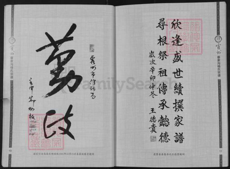 山西省临汾市霍州市师庄乡杨氏族谱-霍州蔡家沟杨氏宗谱.pdf电子版预览图5