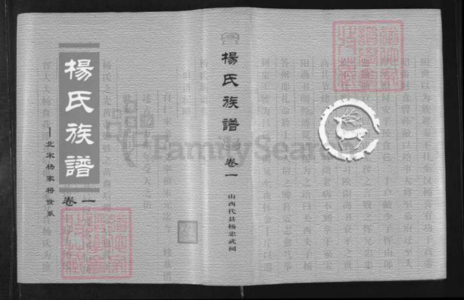 山西省忻州市代县枣林镇杨氏族谱-杨氏族谱.北宋杨家将世系.pdf电子版缩略图