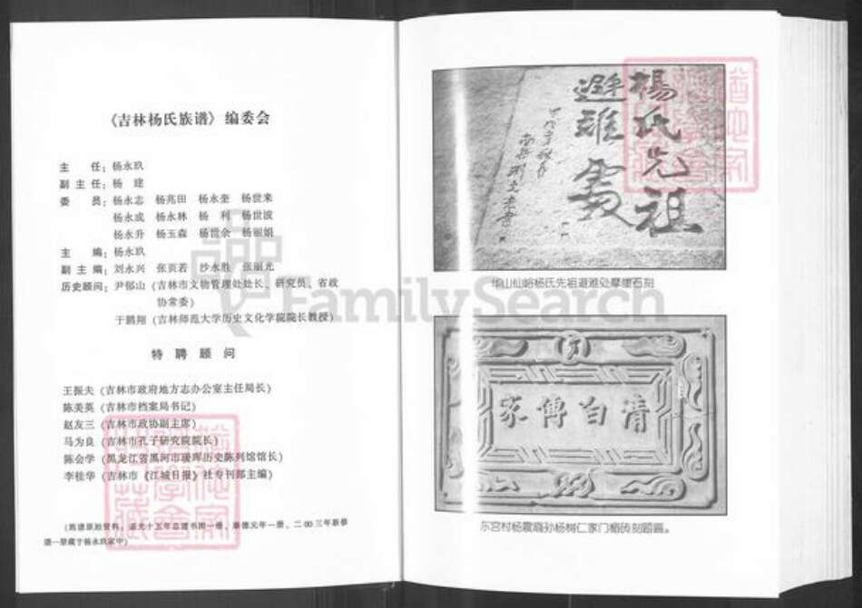 吉林省吉林市永吉县杨氏追远堂族谱-中华杨氏分枝族谱.吉林杨氏族谱.pdf电子版预览图2