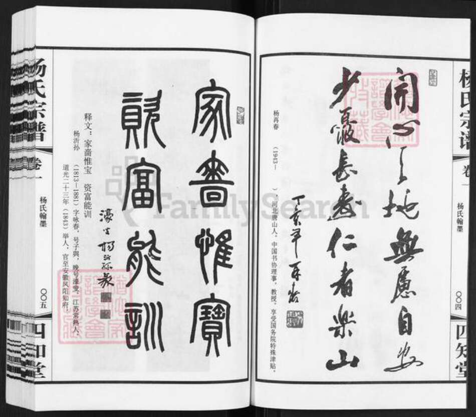 江苏省常州市武进县杨氏四知堂族谱-芳山杨氏宗谱.pdf电子版预览图3