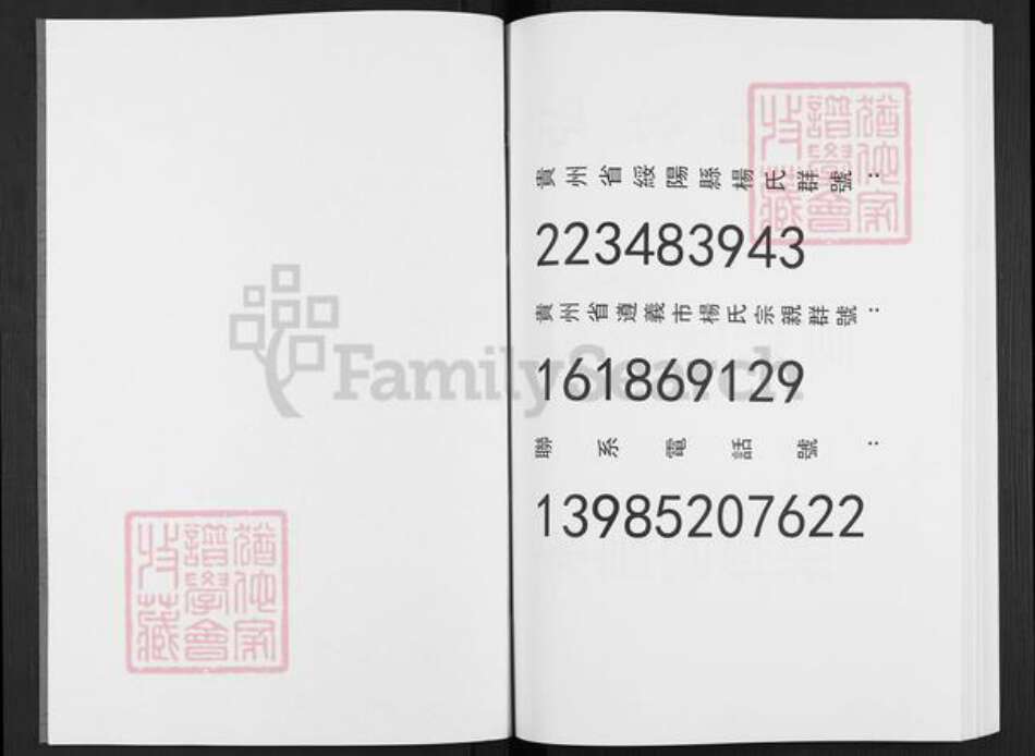 贵州省遵义市绥阳区茅垭镇杨氏四知堂族谱-杨氏家谱.pdf电子版预览图2