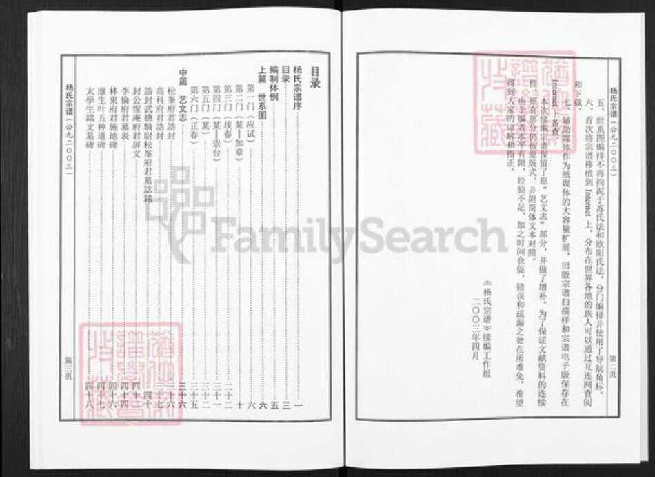 河南省洛阳市偃师市缑氏镇杨氏族谱-杨氏宗谱.pdf电子版预览图2