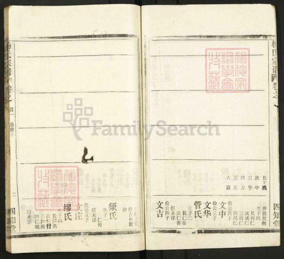 湖北省武汉市新洲区杨氏四知堂族谱-杨氏宗谱.pdf电子版预览图2