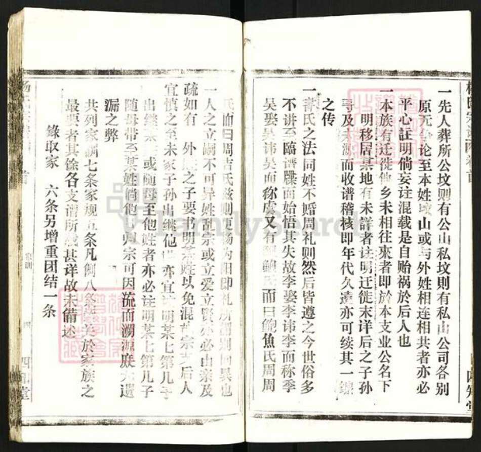 湖北省杨氏四知堂族谱-杨氏宗谱.pdf电子版预览图4