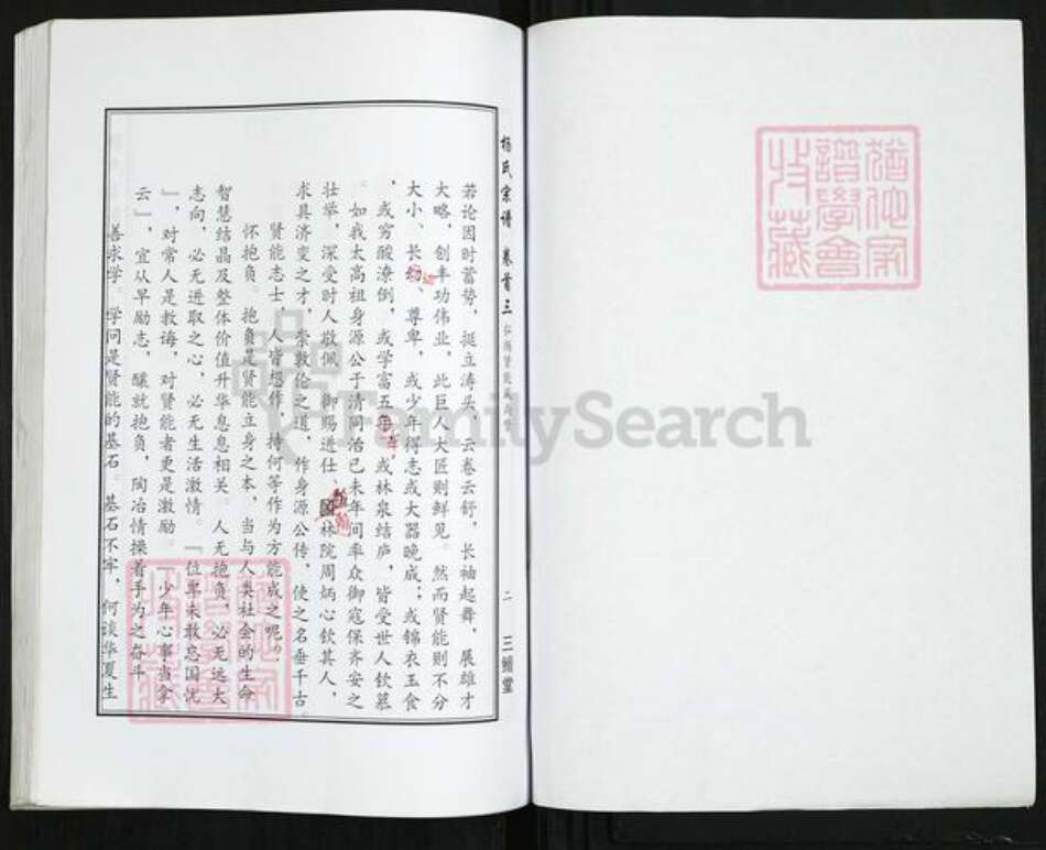 湖北省武汉市新洲区杨氏三鳣堂族谱-杨氏宗谱.pdf电子版预览图2