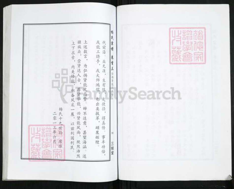 湖北省武汉市新洲区杨氏三鳣堂族谱-杨氏宗谱.pdf电子版预览图4