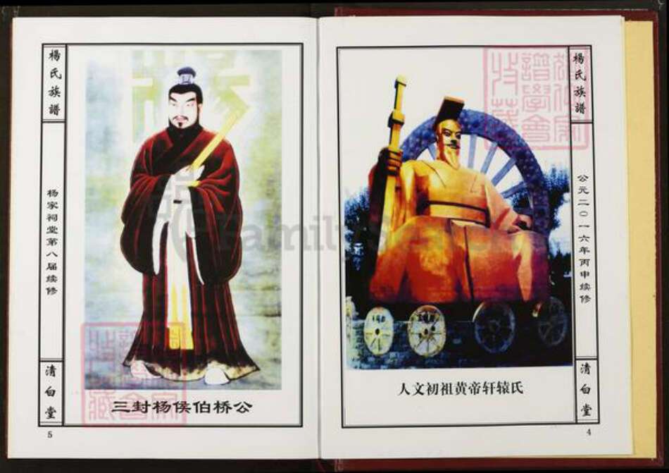 湖南省岳阳市杨氏清白堂族谱-弘农临湘杨氏宗谱.pdf电子版预览图3