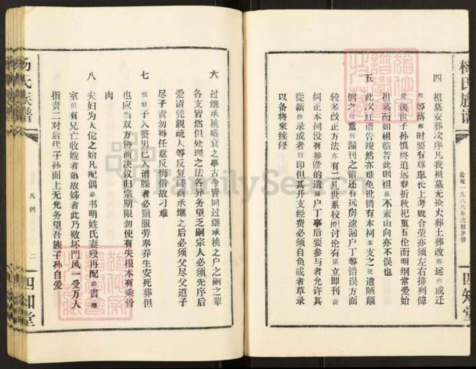 湖北省荆州市监利县杨氏四知堂族谱-杨氏族谱.pdf电子版预览图5