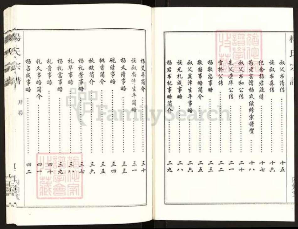 湖北省孝感市汉川市马口镇杨氏四知堂族谱-杨氏宗谱.pdf电子版预览图2