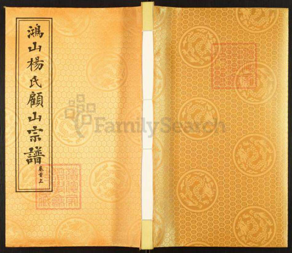 江苏省无锡市江阴市顾山镇杨氏四知堂族谱-鸿山杨氏顾山宗谱.pdf电子版缩略图