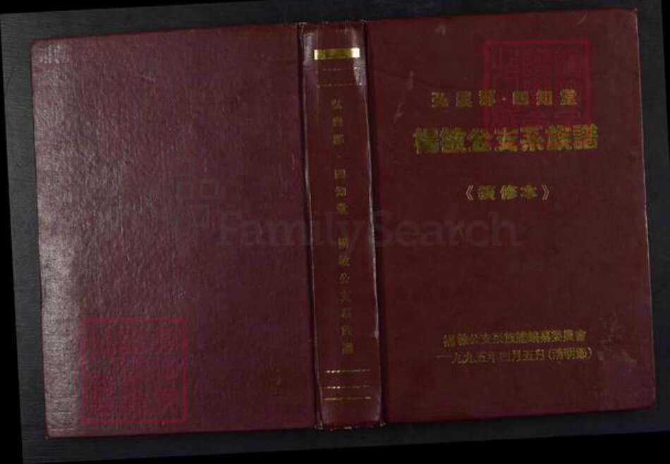 云南省曲靖市宣威市杨氏四知堂族谱-杨敏公支系族谱.pdf电子版缩略图