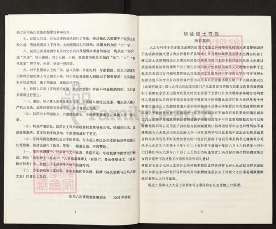 山东省临沂市兰陵县庄坞镇山东省济宁市梁山县杨；杨氏族谱-庄坞杨氏家谱.pdf电子版预览图4