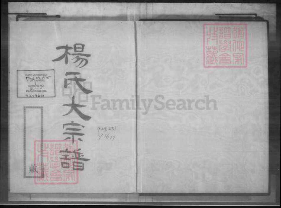 福建省广东省杨氏族谱-杨氏大宗谱.pdf电子版预览图3