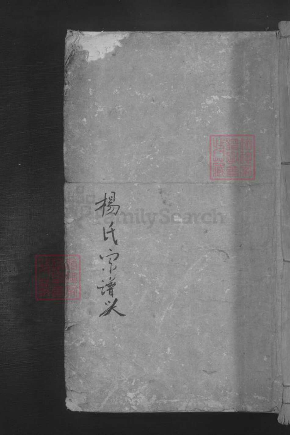 江西省九江市湖口县杨氏族谱-杨氏家谱 [不分卷].pdf电子版缩略图