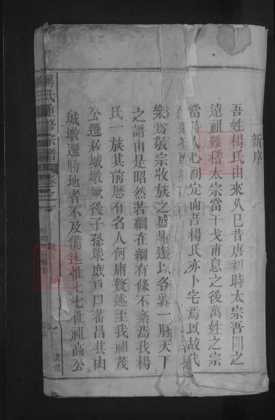 江西省九江市湖口县杨氏族谱-杨氏重修宗谱 [2卷].pdf电子版预览图3