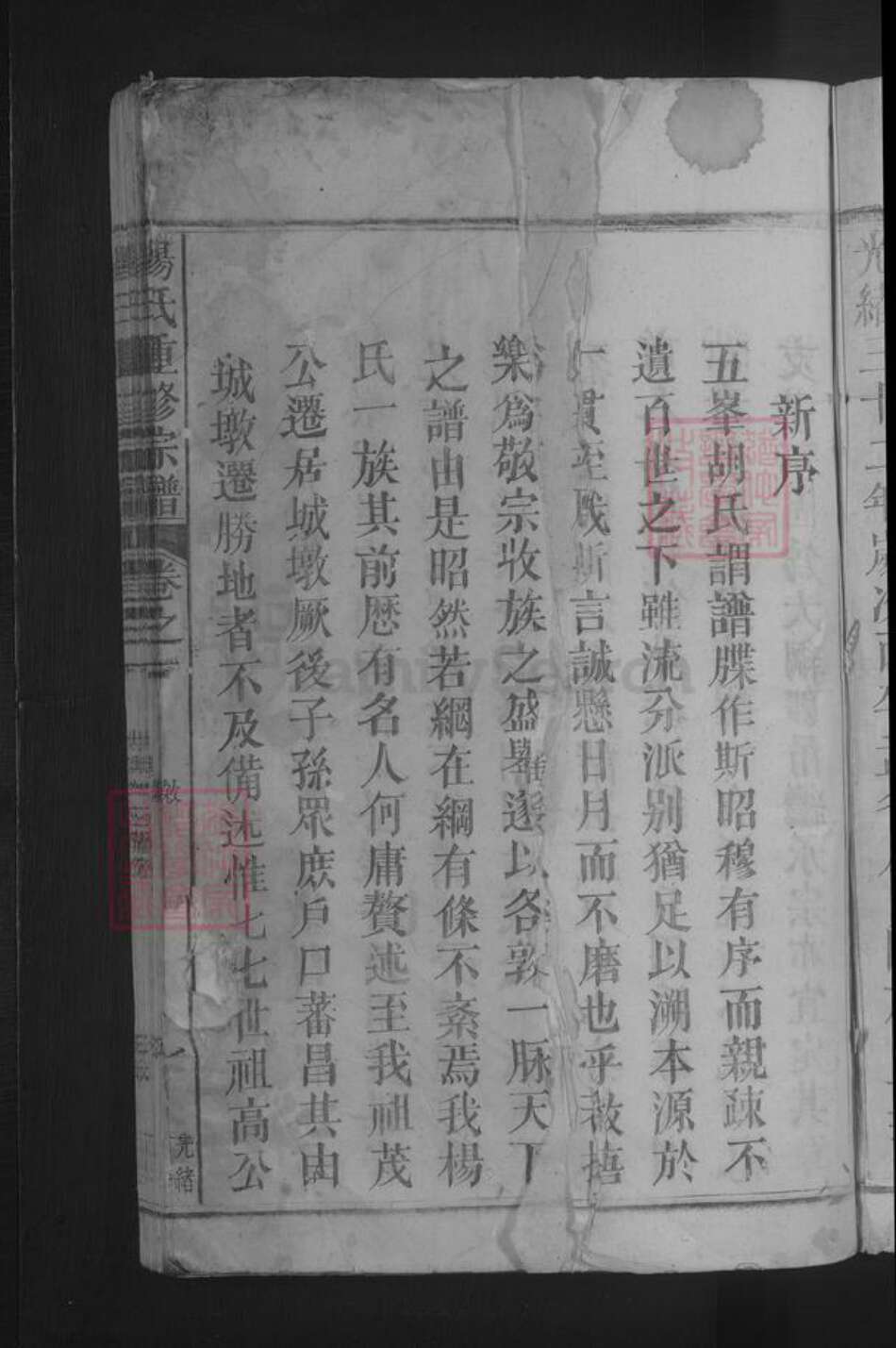 江西省九江市湖口县杨氏族谱-杨氏重修宗谱 [2卷].pdf电子版预览图5