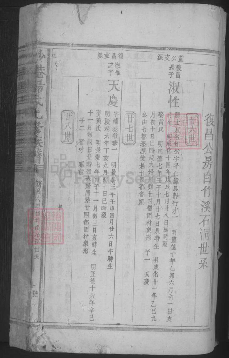 江西省抚州市临川区杨氏族谱-抚州沙港杨氏九修族谱 [不分卷].pdf电子版预览图3