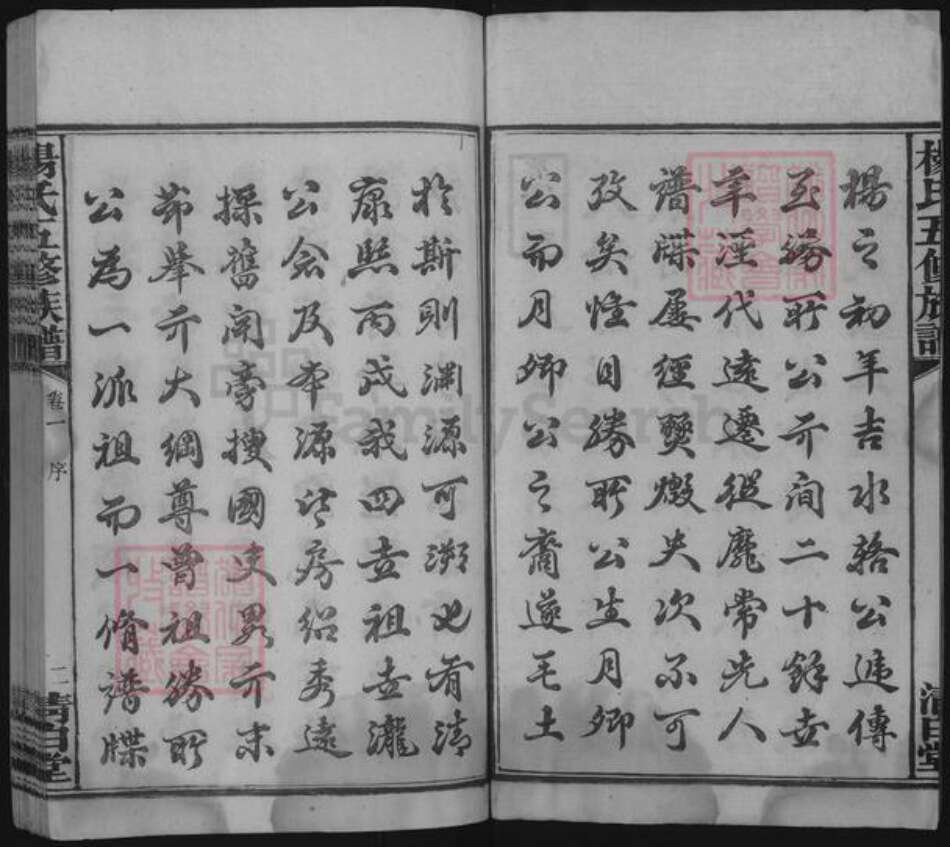 湖南省湘潭市湘乡市湘乡杨氏族谱-杨氏五修族谱 [4卷].pdf电子版预览图2