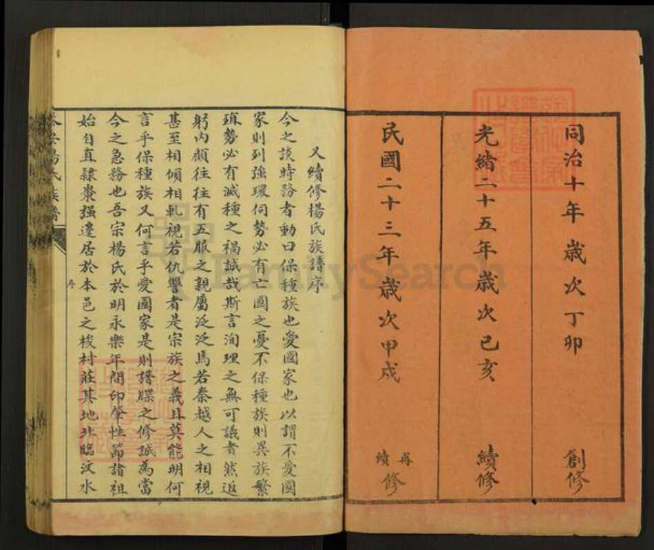 山东省泰安市杨氏中和堂族谱-杨氏族谱.pdf电子版预览图2