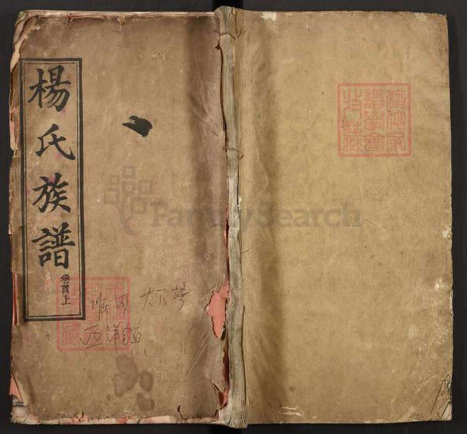 湖北省黄冈市麻城市杨氏族谱-杨氏族谱.pdf电子版缩略图