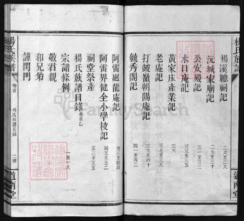 湖南省邵阳市隆回县沅江杨氏道南堂族谱-杨氏族谱 [6卷,首4卷].pdf电子版预览图4