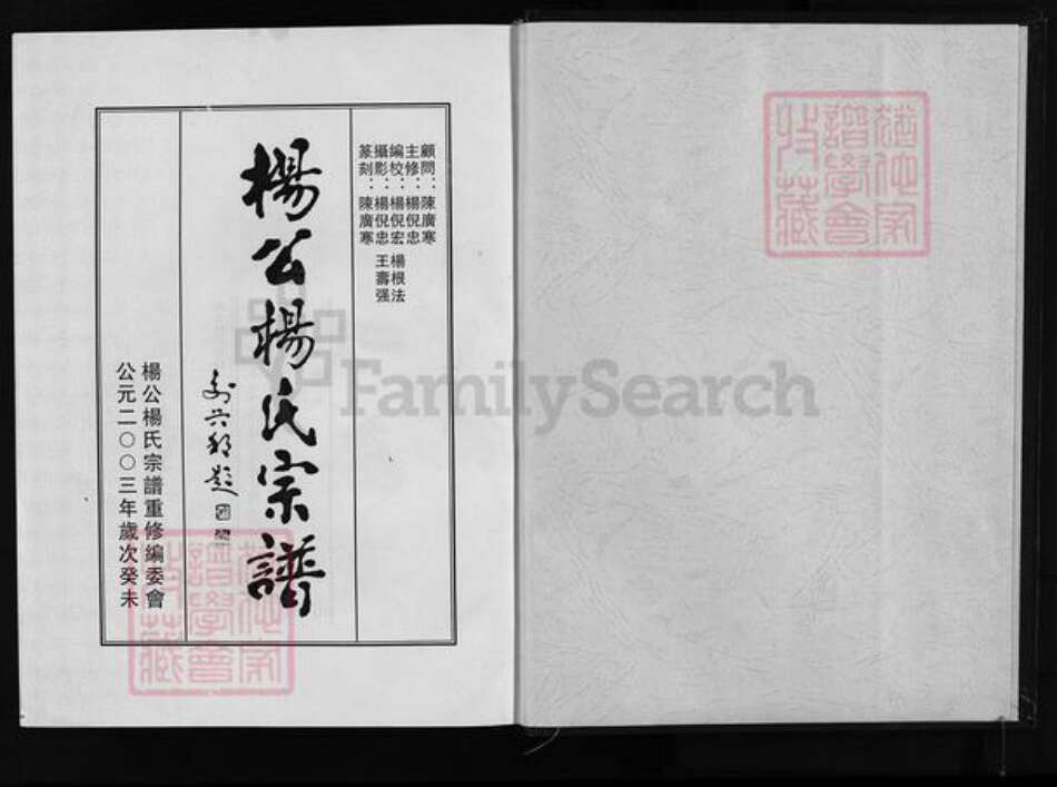 浙江省金华市永康市杨氏族谱-杨公杨氏宗谱 [4卷].pdf电子版预览图2