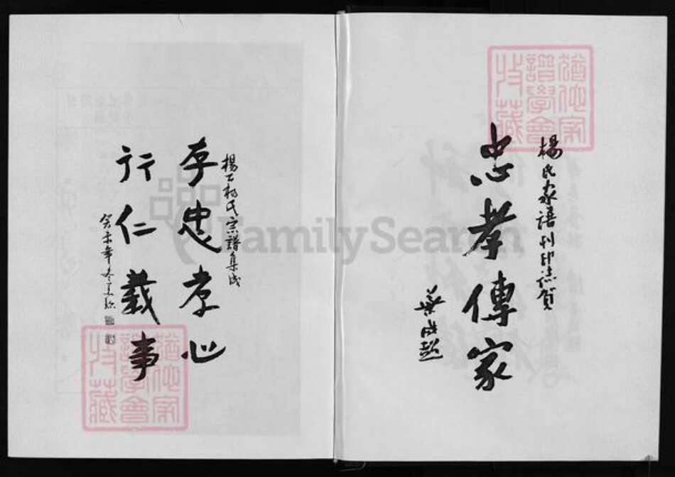 浙江省金华市永康市杨氏族谱-杨公杨氏宗谱 [4卷].pdf电子版预览图5