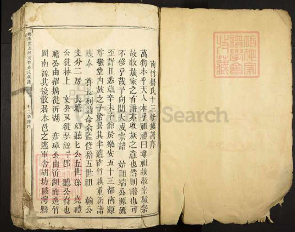 江西省抚州市乐安县杨氏族谱-抚乐云盖乡南竹杨氏族谱.pdf电子版预览图1