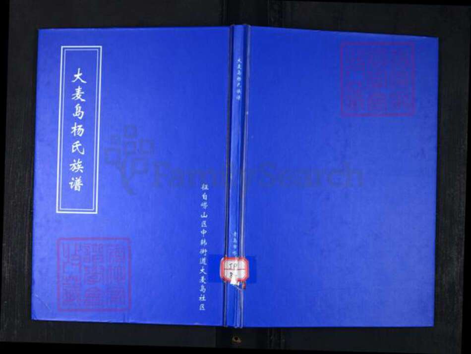 山东省青岛市崂山区杨氏族谱-大麦岛杨氏族谱.pdf电子版缩略图