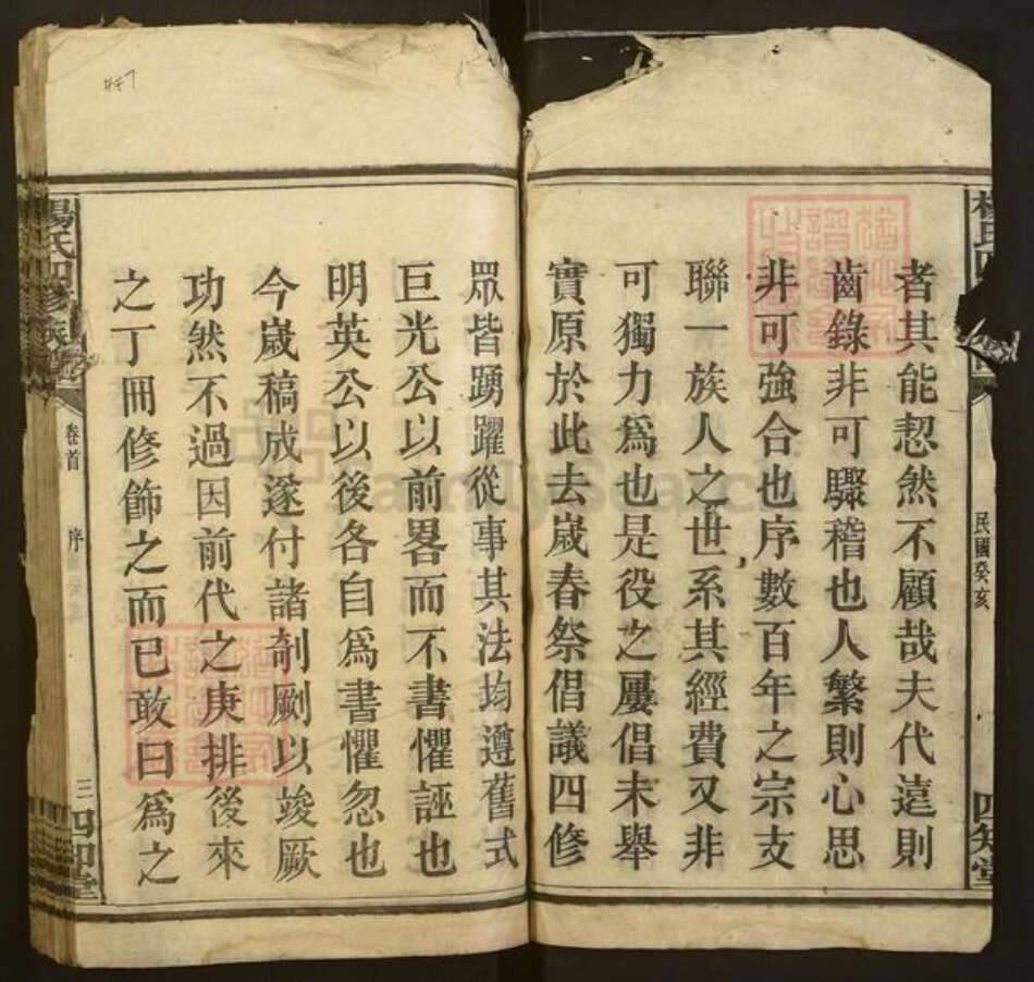 四川省南充市南部县杨氏四知堂族谱-杨氏四修族谱.pdf电子版预览图3