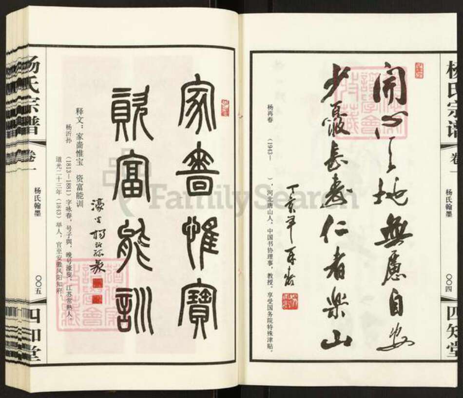 江苏省常州市武进县杨氏四知堂族谱-芳山杨氏宗谱.pdf电子版预览图3