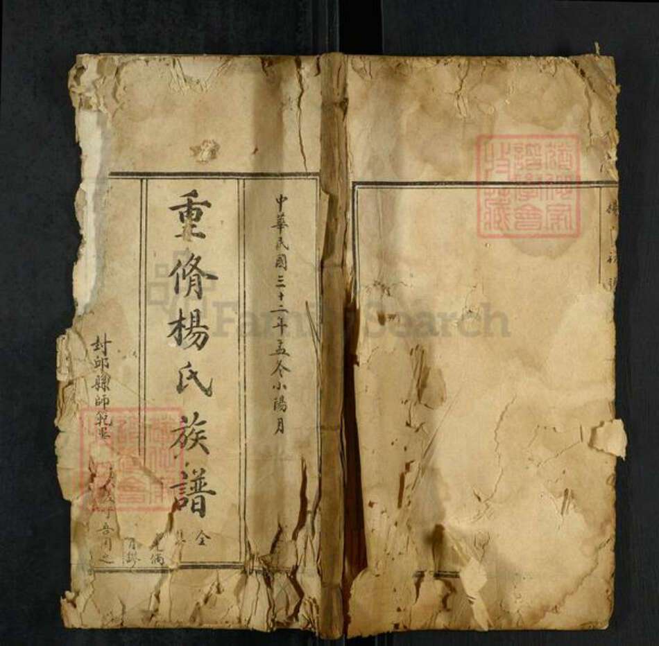 河南省新乡市封丘县杨氏族谱-重修杨氏族谱.pdf电子版缩略图