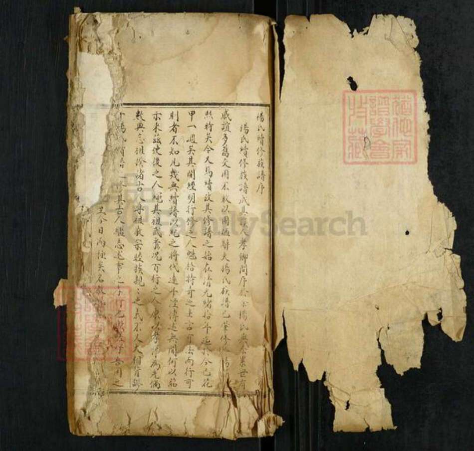 河南省新乡市封丘县杨氏族谱-重修杨氏族谱.pdf电子版预览图1